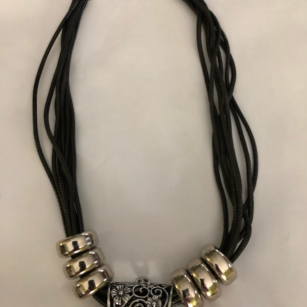 Black Rope Necklace